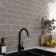 Rustic Ceramic Gloss Grey Metro Tiles
