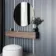 Trepanel Design® Grey Metallic Silver on Black Felt Acoustic Wood Slat Panels