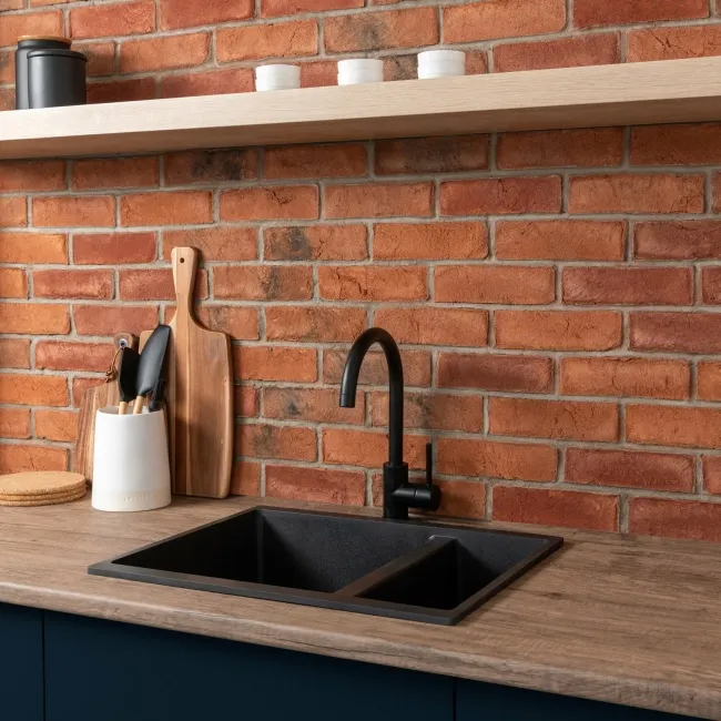 Mixed 15mm Brick Slips Red Blend