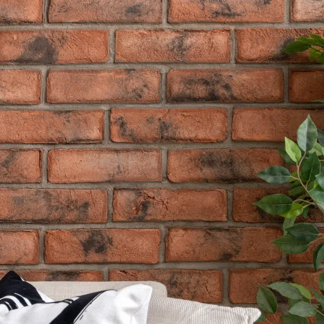 Smoked 15mm Brick Slips Red Blend