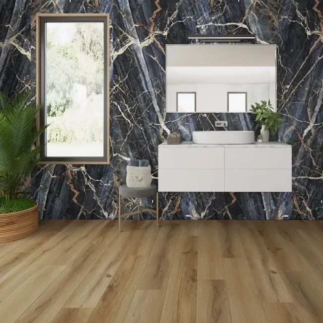 Trepanel Lux Warm Oak LVT Wood Effect Plank SPC Vinyl Flooring