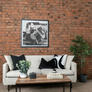 Smoked 15mm Brick Slips Red Blend