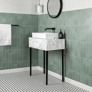 Detroit Green Brick Tiles