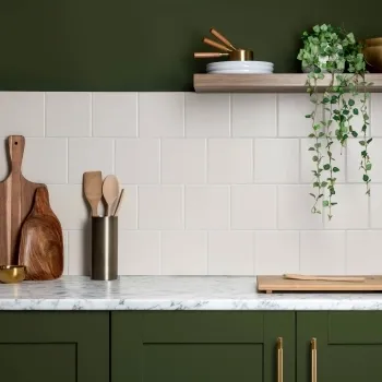 Rico Cream Matt Flat Square Wall Tiles 150x150