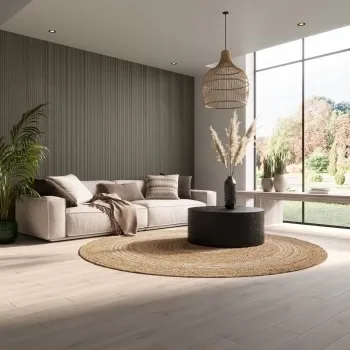 Trepanel Flex® Ash Grey Flexible Wood Panels 2400x300