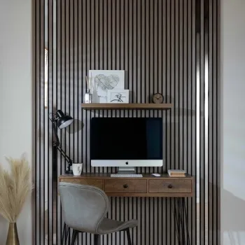 Trepanel® Stainless Steel Silver Decorative Acoustic Slat Cover