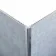 Trepanel Aqua® Shower Panel PVC External Corner Joint Silver