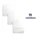 Cappella White Matt Marble Effect 605x605 Wall and Floor Tiles