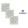Helix Indigo Blue Matt Patterned Wall and Floor Tiles