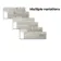 Ledgestone Ice White Split Face Slate 300x150 Tiles