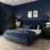 Trepanel® Texture Denim Blue Herringbone Acoustic Wood & Felt Slat Panels