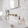 Valentina Alabaster White Splitface Effect Wall Tiles