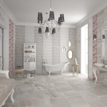 Burlington Grey Ceramic Matt Stone Effect Floor Tiles 472x472