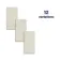 Frost White Marble Tile Luxury Click Vinyl Flooring 5.5mm