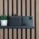 Trepanel Customise® Black Shelf 519mm inc Black Screws