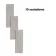 Alchemy Iron Grey Marble Effect Matt Ceramic Wall Tile 1000x333mm