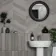 Bonsai Chevron Smoky Grey Wood Effect Porcelain Wall and For Tiles