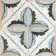 Floweret Floral Antique Multicolour Matt Patterned Floor Tiles