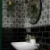 Jungle Decor Multicolour Gloss Patterned Wall Tile