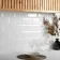 Chalk Farm White Matt Metro Tiles