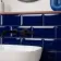 Manor House Blue Gloss Ceramic Metro Wall Tiles