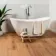 Vena Biana White Mini Bumpy Gloss Marble Effect Metro Wall Tiles