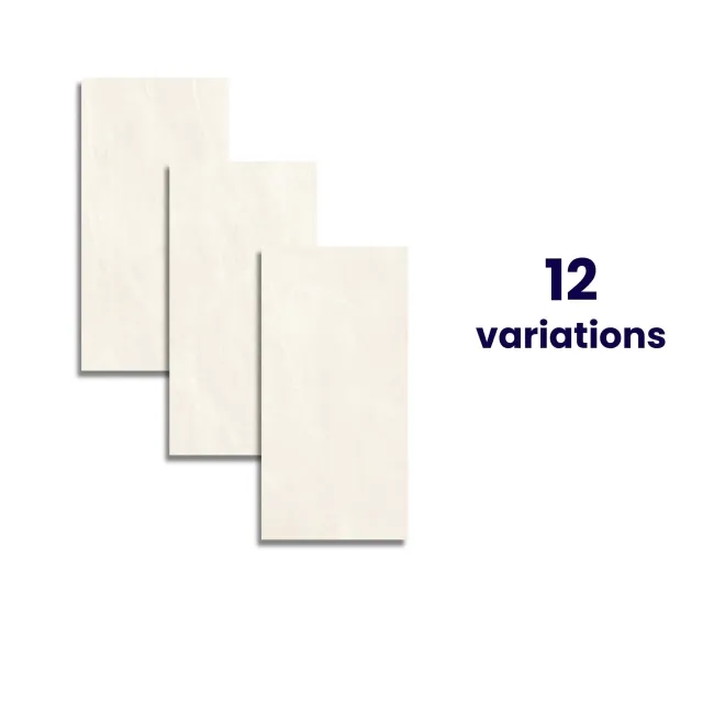 Namibia Ivory Marble Effect Silk Porcelain Floor Tile