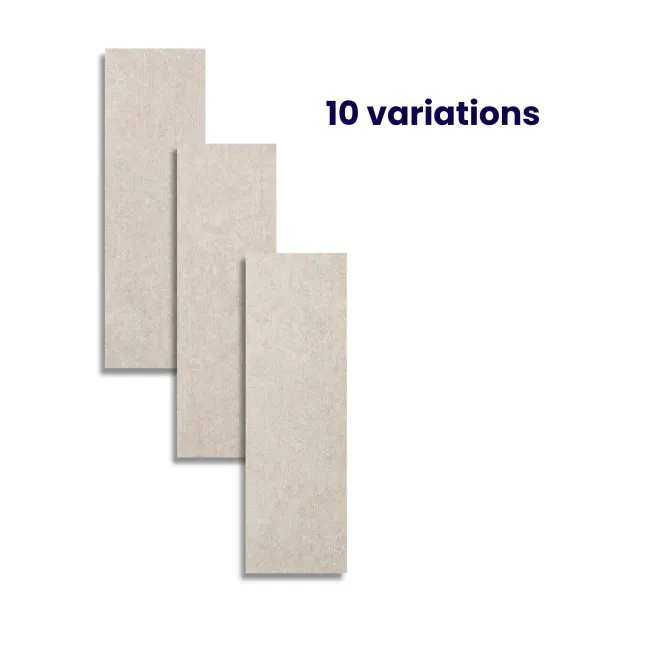 Alchemy Earth Textured Decor Limestone Effect Ceramic Wall Tile 1000x333mm