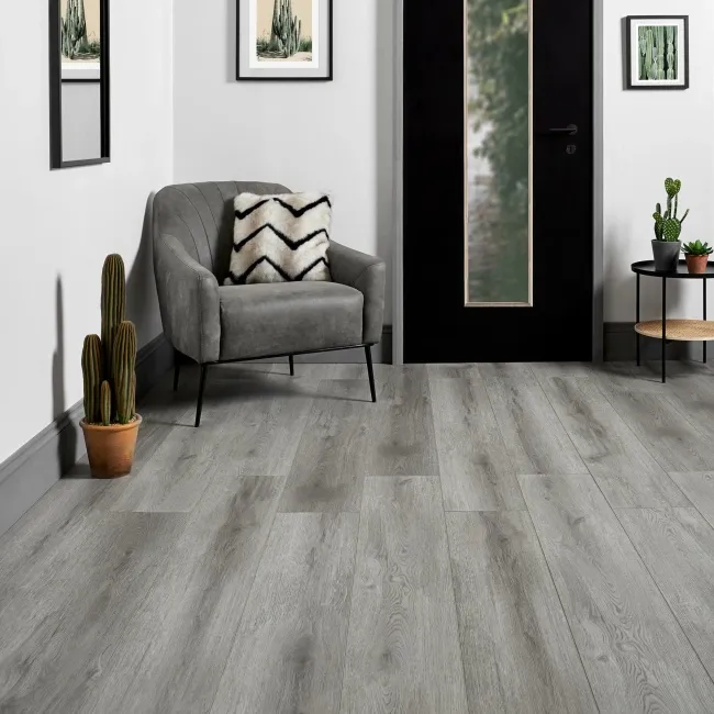 Adele Rock Grey Luxury Click Vinyl Flooring 5mm