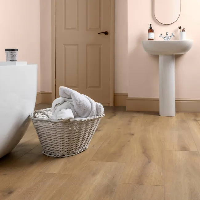 Adele Shortbread Luxury Click Vinyl Flooring 5mm