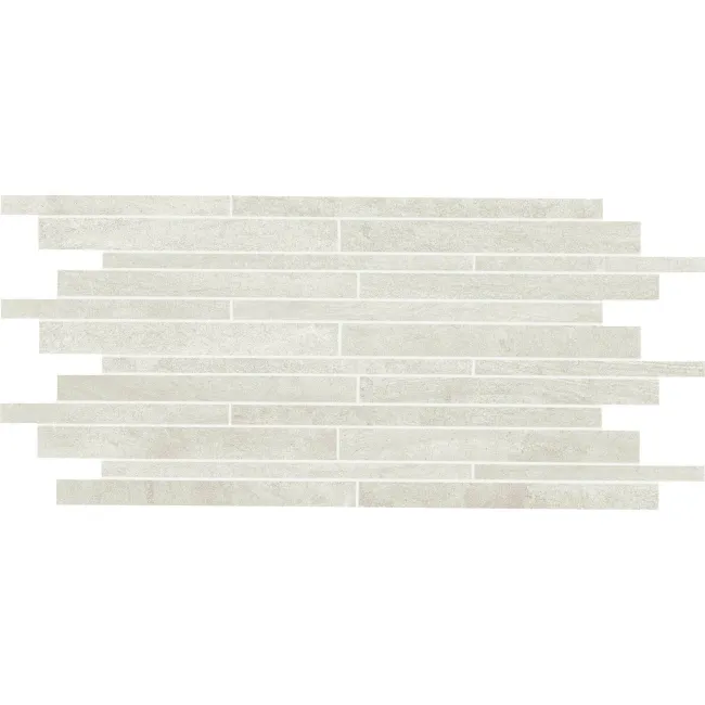 Crossover Mosaic White Tile 300x600