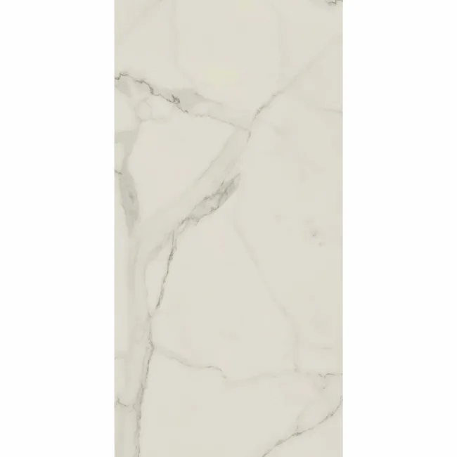 Frost White Marble Tile Luxury Click Vinyl Flooring 5.5mm
