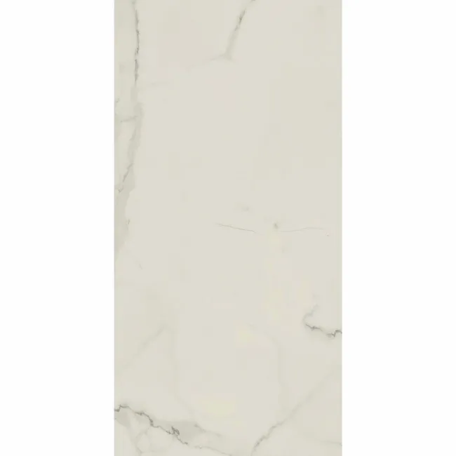 Frost White Marble Tile Luxury Click Vinyl Flooring 5.5mm