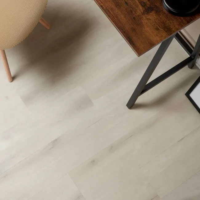 London Everest White Luxury Click Vinyl Flooring 4mm