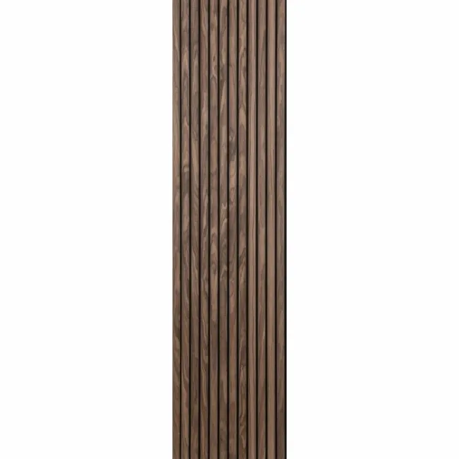 Trepanel Design® Autumn Brown Curve Acoustic Wood Wall Panels