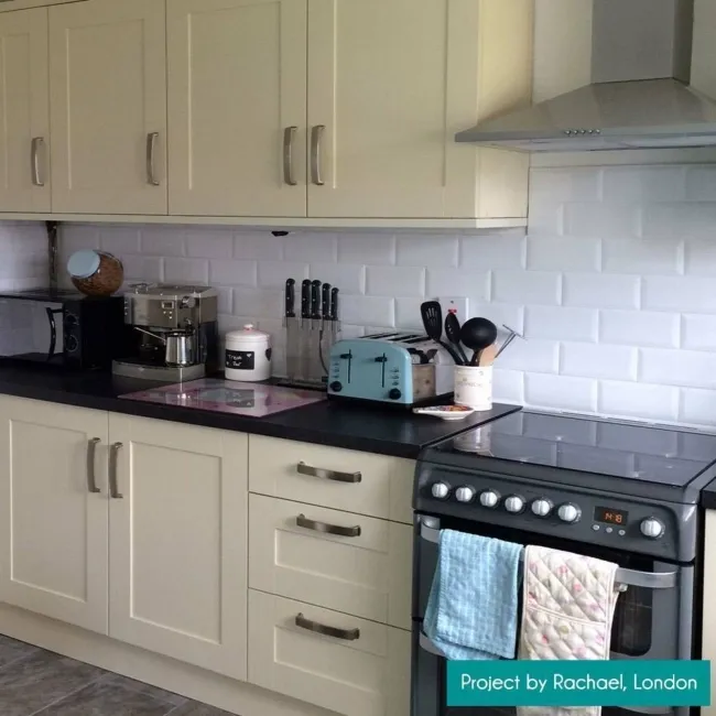 Chalk Farm White Matt Metro Tiles