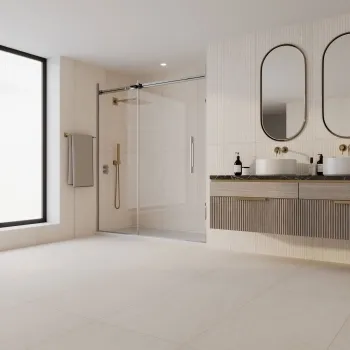 Fargo Beige Matt Stone Effect Anti-Slip Wall and Floor Tiles 1200x600
