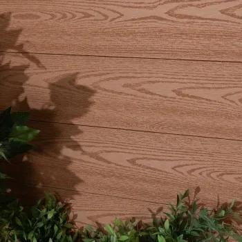 LuxeLine Composite Classic Fence Slats 180cm - Teak (Pack of 2)