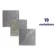Jai Rustic Natural Grey Slate Effect Tiles 600x600