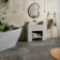 Yuri® Basalt Dark Grey 90% Recycled Stone Effect Floor Tiles