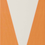 Color: Orange and Cream