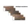 Ledgestone Sheera Brown Split Face Slate 300x150 Tiles