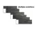 Ledgestone Black Split Face Slate 300x150 Tiles