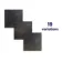 Jai Rustic Natural Black Slate Effect Tiles 600x600