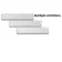 Ivybridge White Gloss Metro Wall Tiles 250x50mm