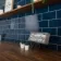 Bond Ceramic Street Flat Gloss Blue Metro Tiles