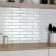 Ivybridge White Gloss Metro Wall Tiles 250x50mm