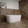 Lockstone Mocha Brown Slate Effect Wall and Floor Tiles