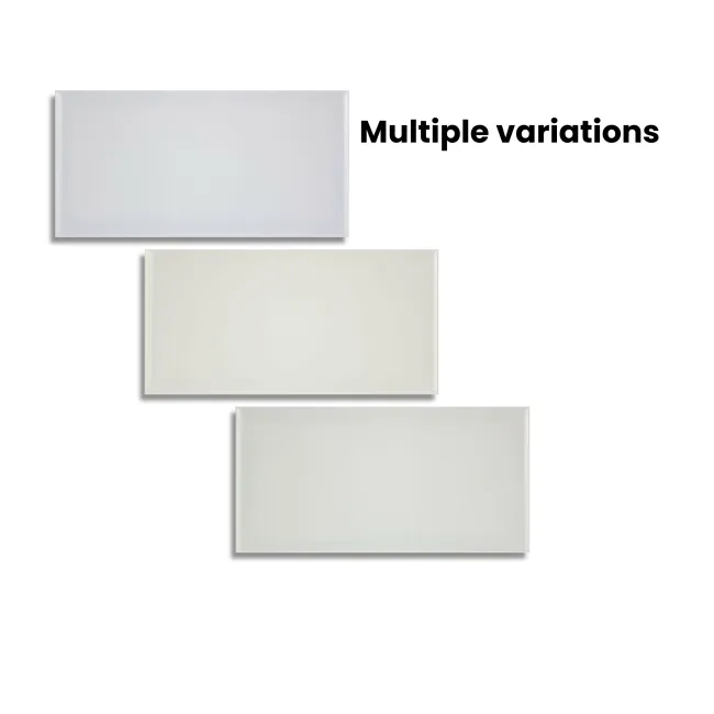 Tints Calm Blue Gloss Ceramic Brick Wall Tiles
