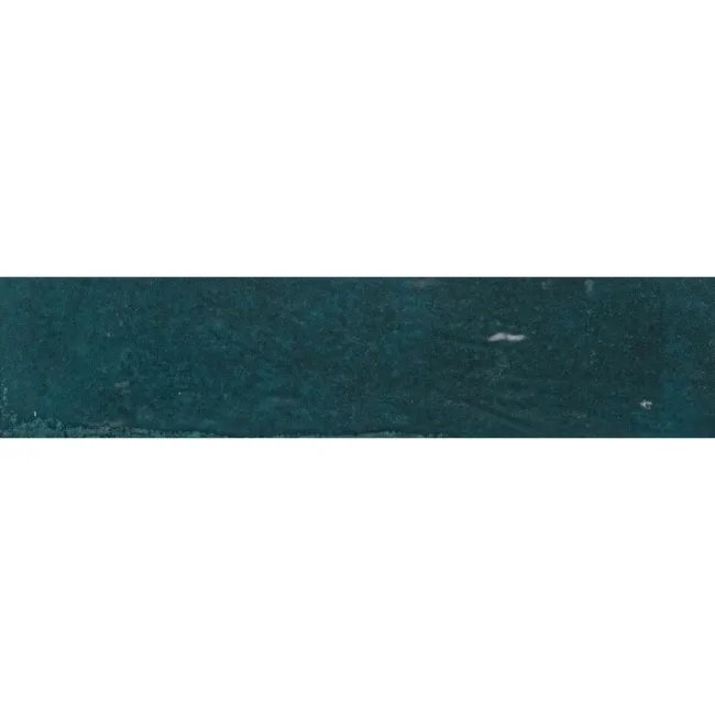 Faith Blue Gloss Rustic Brick Effect Wall and Floor Tile